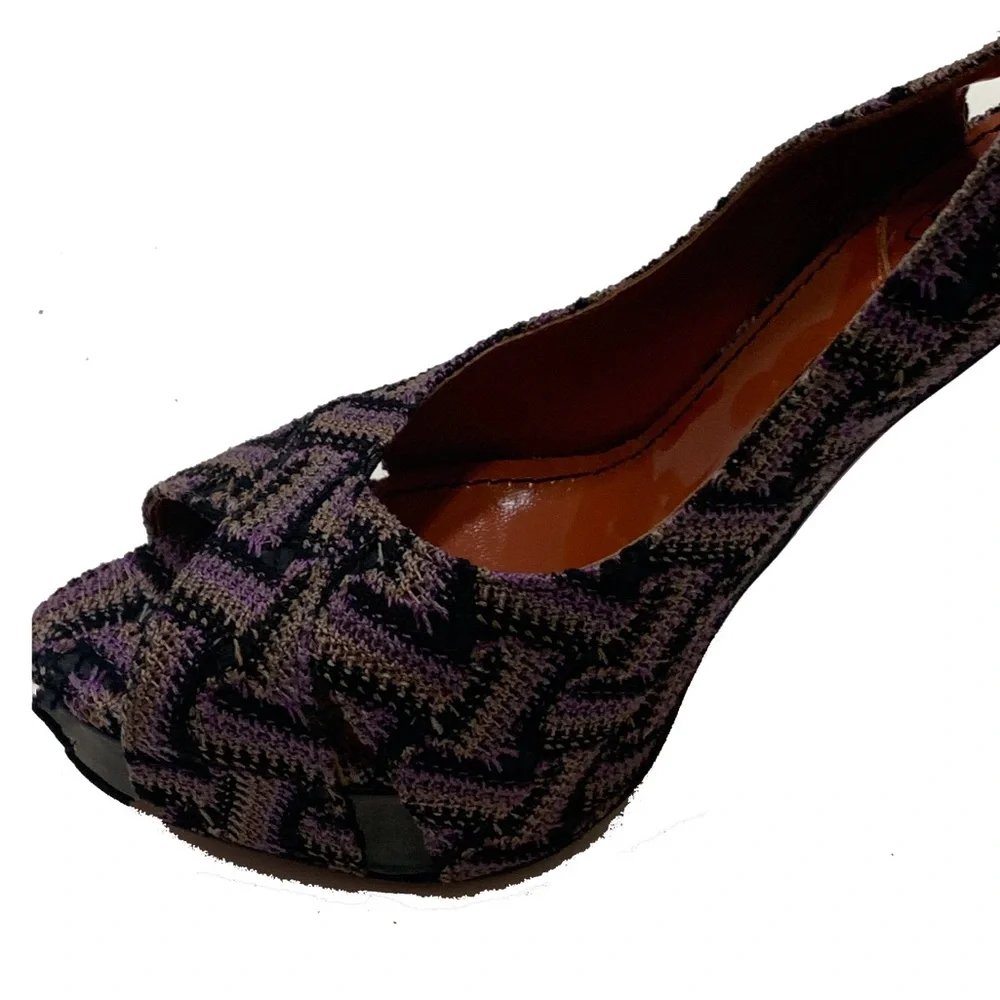 8 / missoni heels shoes